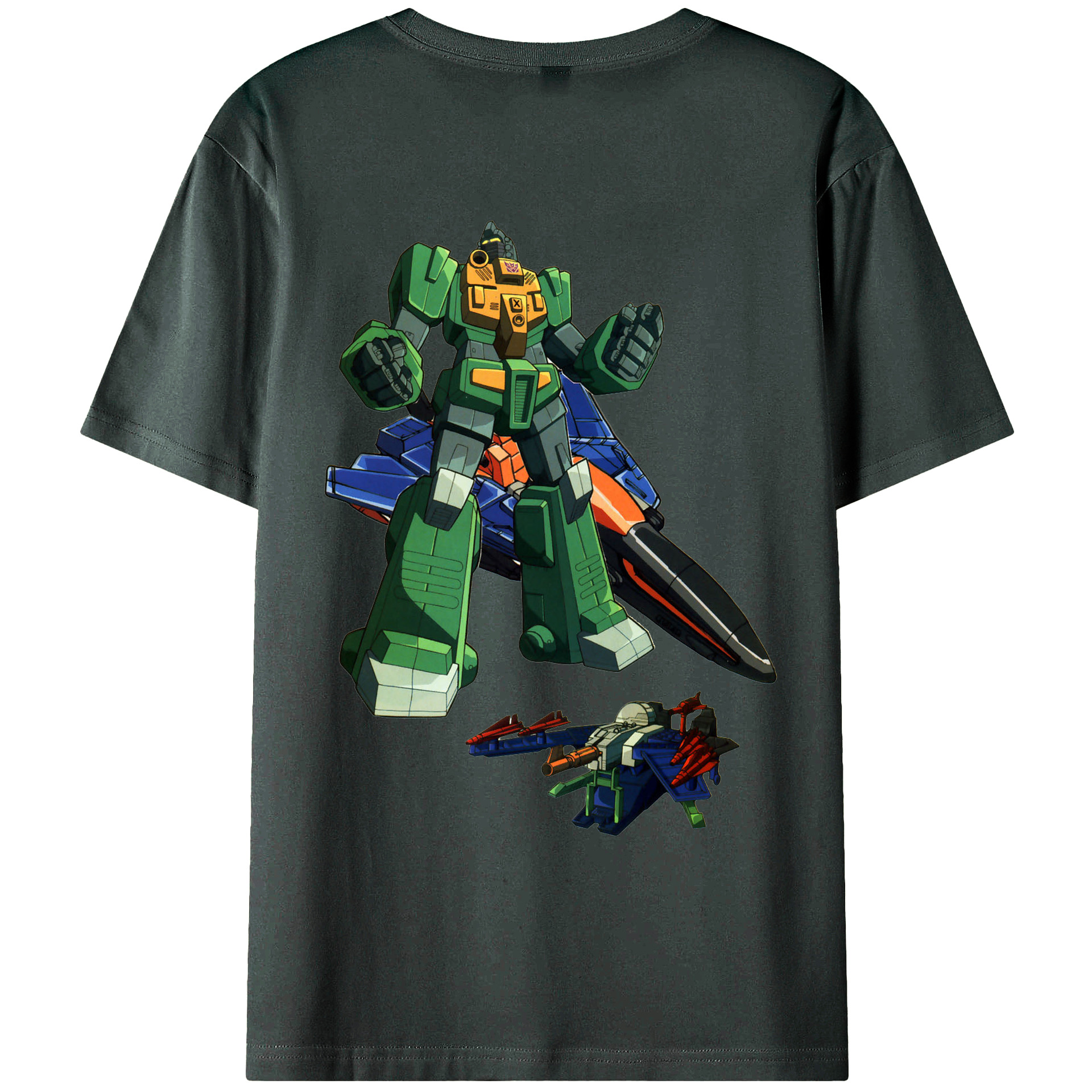 （画像用）  綿100％ メンズ半袖Tシャツ（バックプリント） 通気性